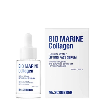 Ліфтинг-сироватка для обличчя Mr.SCRUBBER Bio Marine Collagen Lifting Face Serum для підвищення пружності шкіри 30 мл