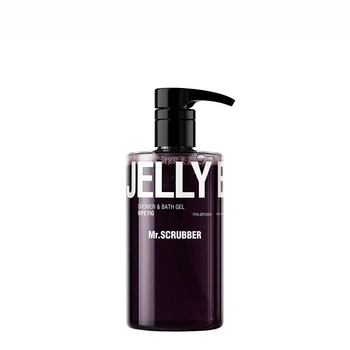 Гель для душу Mr.SCRUBBER Jelly Bubbles Ripe Fig Shower & Bath Gel для очищення та догляду шкіри тіла з ароматом стиглого інжиру 500 мл