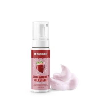 Пінка Mr.SCRUBBER Strawberry Milkshake Shower Foam для душу з ароматом полуничного коктейлю, 150 мл