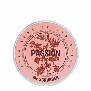 Крем-батер для тіла Mr.SCRUBBER Shea Body Butter Cream Passion для інтенсивного зволоження шкіри зі східним ароматом 150 мл