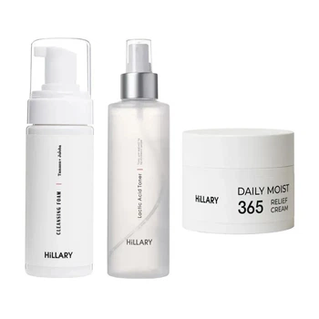 Комплект Hillary Basic Skincare Set for Oily & Problem Skin для базового ухода за жирной и проблемной кожей