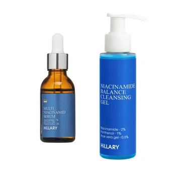 Набор Hillary Anti-Blemish Niacinamide Set для уменьшения жирности и воспалений