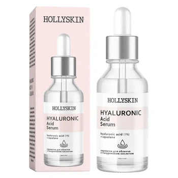Сироватка для обличчя Hollyskin Hyaluronic Acid Serum для зволоження та розгладження шкіри 30 мл