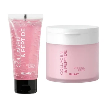 Комплекс Hillary Collagen & Peptide Anti-Age & Wrinkle Correction для пептидного омоложения и коррекции морщин
