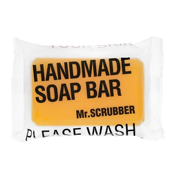 Натуральне мило ручної роботи Mr.SCRUBBER Handmade Soap Bar Mango King для очищення шкіри з тропічним ароматом манго 170 г