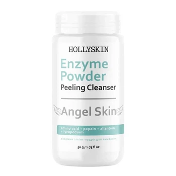 Энзимная пудра-пилинг для лица Hollyskin Angel Skin Enzyme Powder Peeling Cleanser 50 г