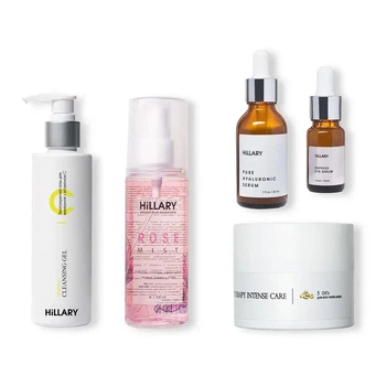 Базовий догляд Hillary Basic Anti-Aging Care для антивікового догляду за шкірою обличчя