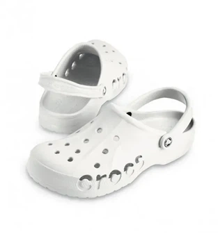 Тапочки унісекс CROCS Baya Clog White білі крокси 39-40