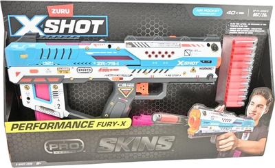 Бластер Zuru X-Shot Skins Fury X 36772 (4894680035935)