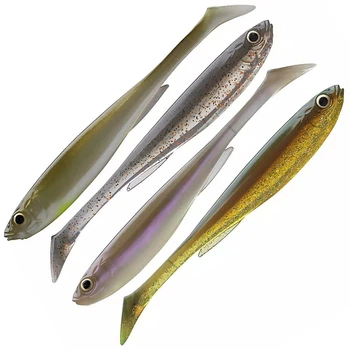 Силикон Daiwa Prorex Slim Shady 105mm 8.0g 4pcs #Nature Set