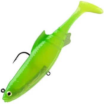 Силикон Daiwa Prorex Lazy Roach RD 120mm 29g 1 шт/уп #Ghost Lime Chartreuse