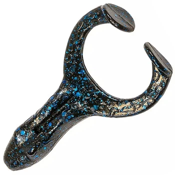 Плавающий силикон ZMAN Finesse Frogz 2.75" (4 шт/уп) #Black/Blue