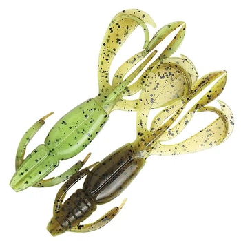 Силикон Keitech Crazy Flapper 2" (8 шт/уп) 401 green pumpkinpp chart