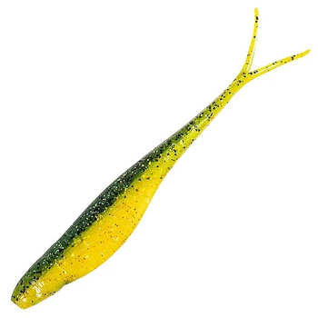 Плаваючий силікон ZMAN Scented Jerk Shadz 4" 5 шт/уп #Yellow Perch