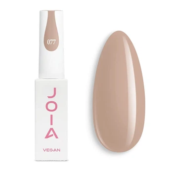 Гель-лак для ногтей бежевый 077 эмаль JOIA vegan 6 мл 4820259341442