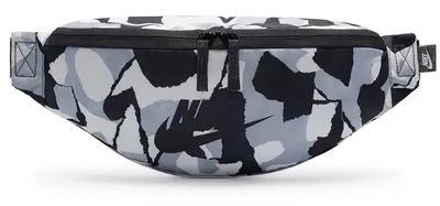 Сумка на пояс Nike NK HERITAGE WAISTPACK - CTGRY белый, черный, серый 41 х 10 х 15 см (DV6242-060)
