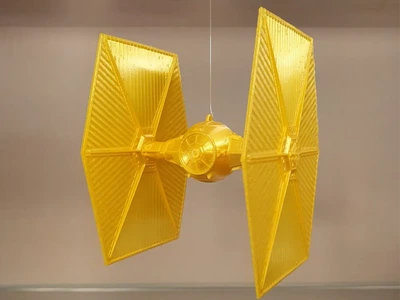 Модель космічного винищувача tie fighter із всесвіту star wars. Aivory
