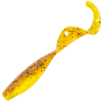Плавающий силикон ZMAN Scented Curly Tailz 4'' 5 шт/уп #Bruised Banana