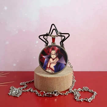 Кулон Шанкс 2 по аниме Ван Пис One Piece Нержавеющая сталь 25 мм