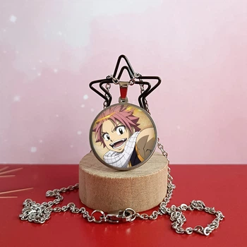 Кулон Нацу 5 по аніме Хвіст Феї Фейрі Тейл Fairy Tail Нержавіюча сталь 25 мм
