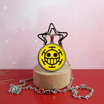 Кулон Ло знак 1 по аниме Ван Пис One Piece Нержавеющая сталь 25 мм