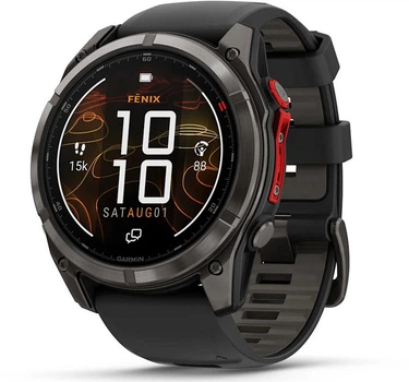 Смарт-годинник Garmin Fenix 8 – 51 mm, MicroLED (010-03380-05)