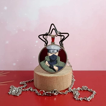 Кулон Какаші 1 по аніме Наруто Naruto Нержавіюча сталь 25 мм