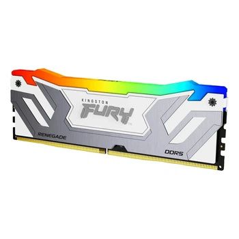 Модуль пам'яті Kingston FURY Renegade White RGB DDR5-8400 CUDIMM 24GB (KF584CU40RWA-24)