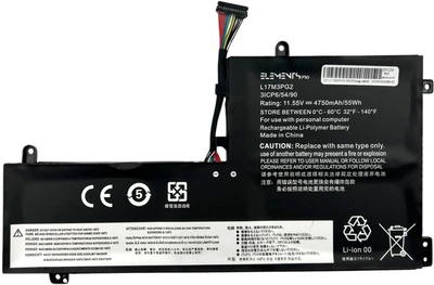 Батарея Elements PRO для Lenovo Legion Y530-15ICH Y540-15IRH Y540-17IRH Y545-PG0 Y7000P Y730-15ICH Y740-15ICH Y740-15IRH 11.55V 4750mAh Long cable (L17M3PG2-3S1P-4700L)