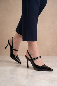 Туфлі жіночі Where Uwear лакові чорні 351037_38 (24.5 см)