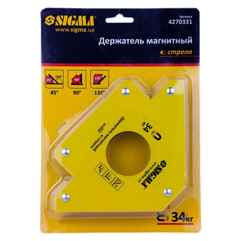 Магнітний тримач стріла 34 кг 110х110 мм