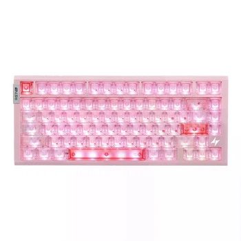 Механічна клавіатура ATK RS7 Air HE, 8K Polling, 256K Scan, Aluminum, 81Key, Iceblade Switch, АНГЛ Stellar Pink/Рожева (ATKRS7AIP)