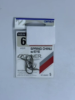Крючки Owner Spring CCN №6 для теста и каши с ушком и пружинкой - арт. 53125,53125-06
