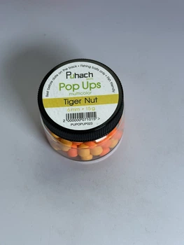 Плаваючий бойл Puhach поп ап Pop Ups 6 mm Multicolor - Tiger Nut (ТИГРОВИЙ ГОРІХ),PUPOPUP023