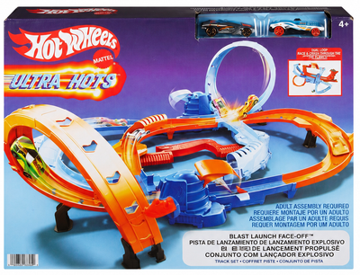 Tor wyścigowy Mattel Hot Wheels Ultra Hots Pojedynek z turboprzyspieszeniem HXR71 P2 (194735237159)