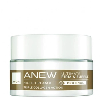 Ночной крем для лица Avon Anew Ultimate «Упругость и мягкость», 15 мл (158511566)