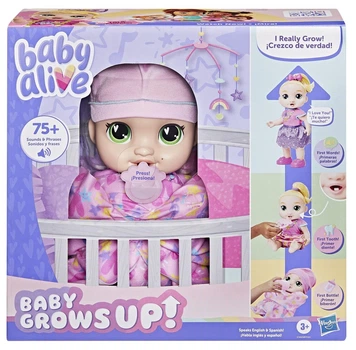 Пупс Hasbro Baby Alive: Baby Grows Up! 35 см (G1444) (5010996344380)