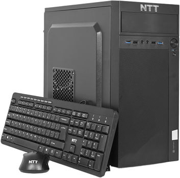 Komputer NTT System Desk Black (ZKO-R7A520-H03P)