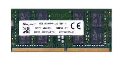 Оперативная память для ноутбука Kingston DDR4 16GB 3200MHz SO-DIMM 2Rx8 XMP4-3200 (XCCT36-MIE)
