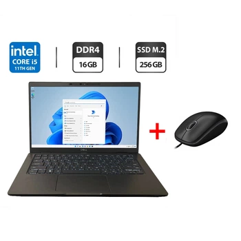 Ультрабук Dell Latitude 7320 / 13.3" (1920x1080) IPS / Intel Core i5-1135G7 (4 (8) ядра по 2.4 - 4.2 GHz) / 16 GB DDR4 / 256 GB SSD M.2 / Intel Iris Xe Graphics / WebCam б/у + Подарок Проводная мышь / USB