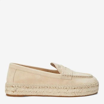 Женские эспадрильи замшевые Ralph Lauren 677737590 40.5 Бежевые (1159861024)