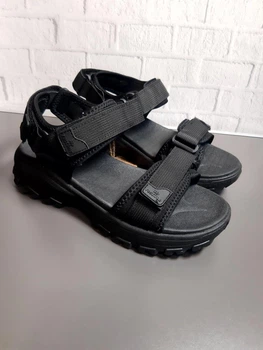 Женские босоножки Restime 24035 black черные р.36-24 см