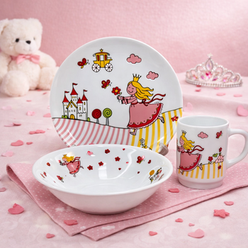 Детский набор посуды Luminarc Fairyland Feast 3 предмета X3294