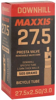 Камера MAXXIS DOWNHILL 27.5X2.5/3.0 Ніпель - Presta 48mm 1.5mm