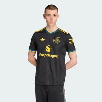 Мужское джерси Manchester United 25/26 Third adidas KD4225 (2XL) черный (4068806956019)