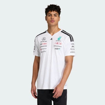 Чоловіче джерсі MERCEDES - AMG PETRONAS FORMULA 1 TEAM DRIVER adidas KF0160 (XL) білий (4068819148487)