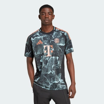 Чоловіче джерсі FC Bayern 24/25 Away adidas IZ3130 (L) чорний (4067894866361)