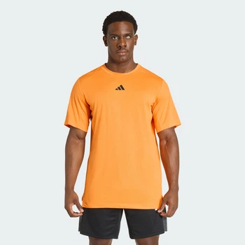 Чоловіча футболка D4T ESSENTIALS adidas KE9933 (S) помаранчевий (4068815354646)