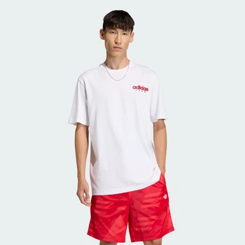 Мужская футболка GFX adidas KE0160 (S) белый (4068821657533)