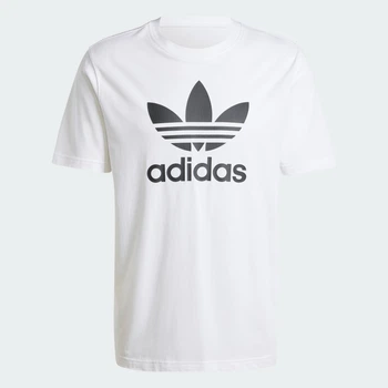 Мужская футболка Adicolor Trefoil adidas IV5353 (XS) белый (4066759611603)